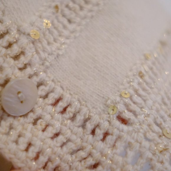 LOVE MOSCHINO Sequin Cropped Cardigan - Picture 9 of 16